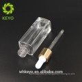 30 ml de óleo essencial quadrado frasco conta-gotas de vidro embalagem cosmética fundação loção garrafa de vidro